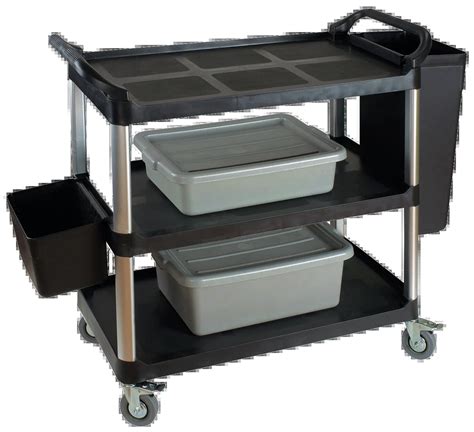 Restaurant Hotel Professional Transfer Trolley Universal Banquet 2 Tier