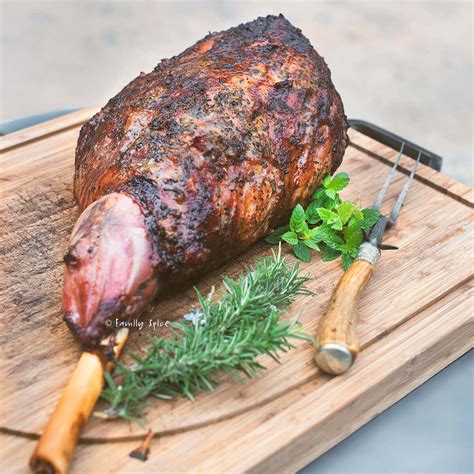 Juicy Tender And Ridiculously Delicious This Recipe For Grilled Leg Of Lamb With Rosemary