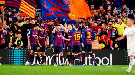 Barcelona Aplast En Sus Su Estadio Al Real Madrid Elonce