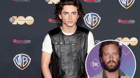 Timothée Chalamet Discusses 'Disorienting' Armie Hammer Allegations