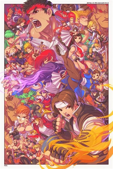 Capcom Vs Snk 2 By Edwinhuang On Deviantart Capcom Vs Snk Capcom Vs