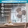 Amazon Comfort Zone Oscillating Table Fan With Adjustable Tilt