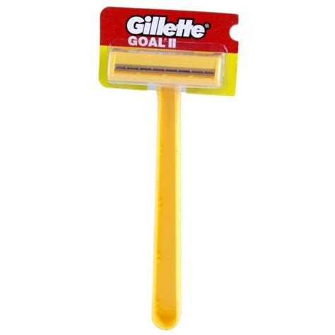 ALAT CUKUR GILLETTE GOAL II KUNING PISAU CUKUR SHAVER GILET GILLETE