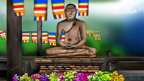 Artstation Samadhi Buddha Statue Anuradapuraya Sri Lanka