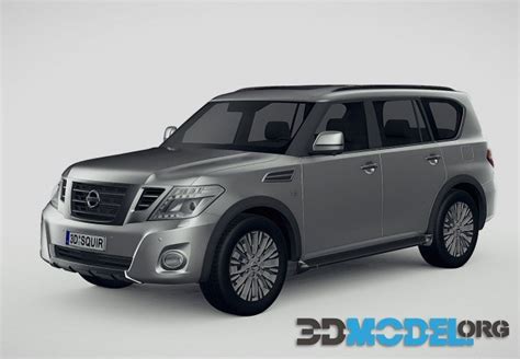 D Model Nissan Patrol Y Car