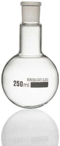 Borosilicate Glass Round Bottom Flask For Chemical Laboratory Ml