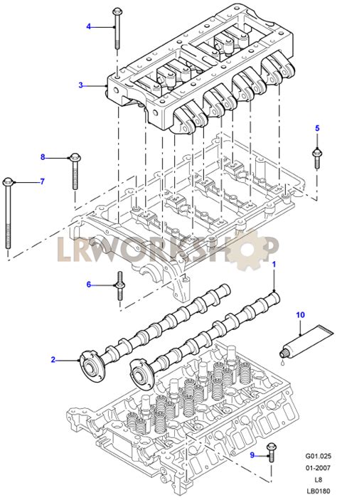 Camshaft Part Diagram