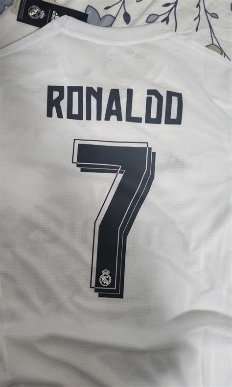 Real Madrid Ronaldo #7 Jersey, Men's Fashion, Activewear on Carousell