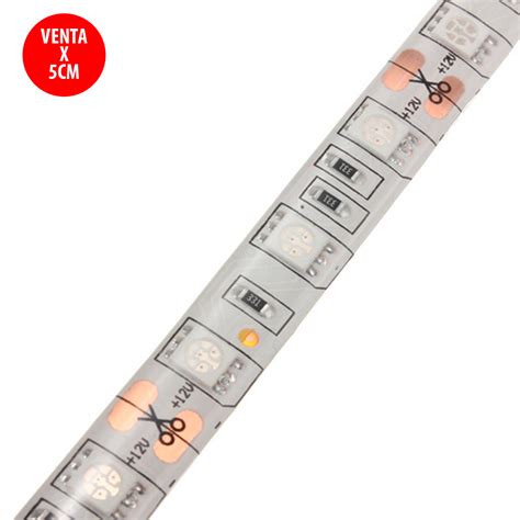 Tira De Led Blanco Frio Led Smd 5050 Ip65 Iluminación Led