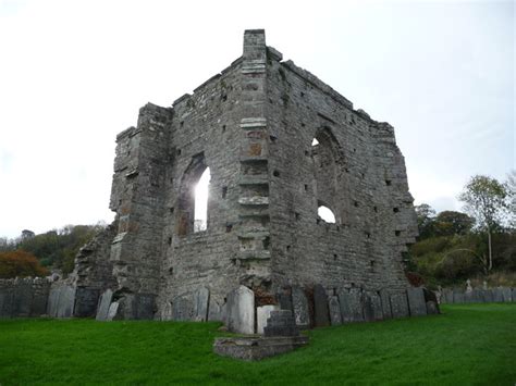 Part Of The Ruins Of St Dogmaels Abbey © Jeremy Bolwell Geograph