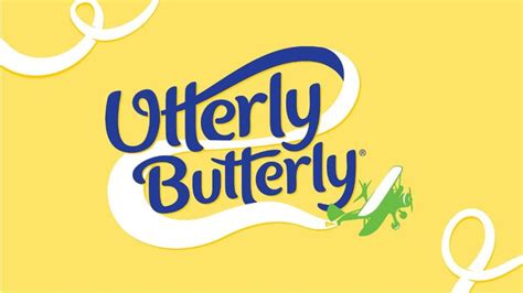 Utterly Butterly Redesign | Branding design, Dairy brands, Utterly butterly