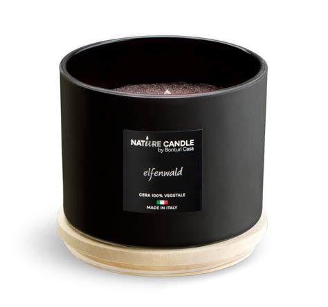 NATURE CANDLE Candela Profumata 100 Cera Vegetale Linea Dolomiti