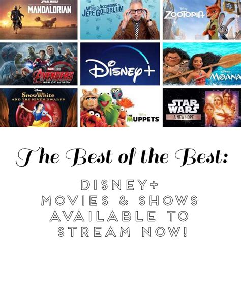 The Best Of The Best Disney Plus Movies Shows Available To Stream Now