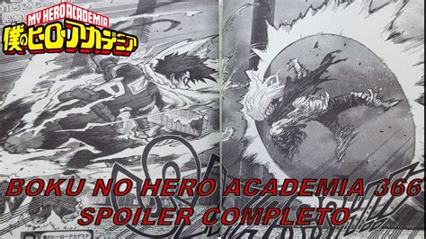 Boku No Hero Academia Spoiler Completo Youtube