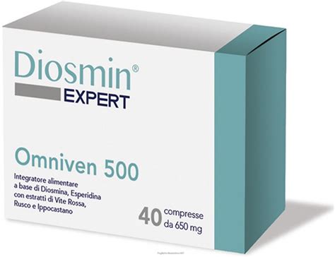 Diosmin Extra Omniven 500 40 Compresse Bugiardino Cod 971103104