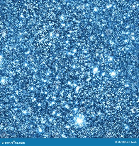 Blue Sparkle Bokeh Abstract Light Background Stock Photography