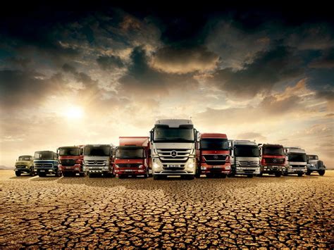 Mercedes Benz Trucks Wallpapers Wallpaper Cave