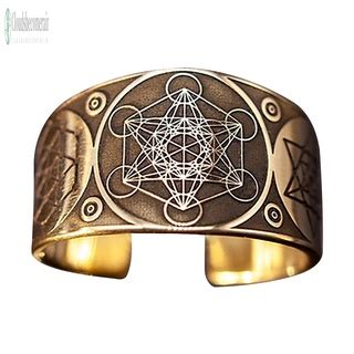 Anillo Ajustable Arcángel De Metatron Estilo Vintage Para Mujer Hombre