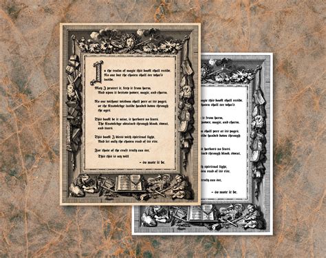 Book Of Shadows Blessing Book Of Shadows Book Of Shadows Page