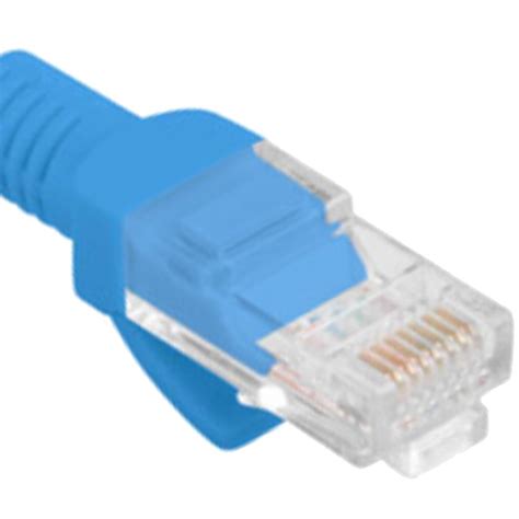 Câble réseau Ethernet UTP Lanberg Cat 6 bleu 10m Cablematic