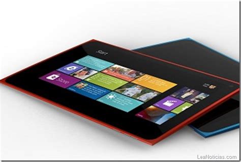 Así será la tablet Nokia con Windows RT imagen bien bonita Lea