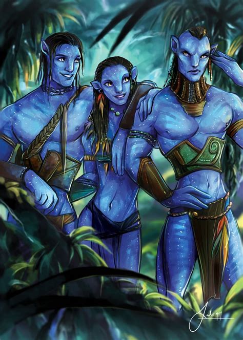 JAMES CAMERON S AVATAR Jake Sully Neytiri Tsu Tey Etsy