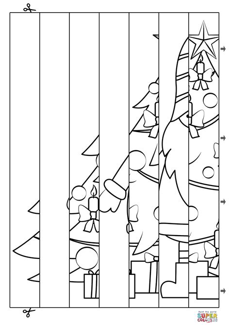 Christmas Agamograph Template | Free Printable Papercraft Templates