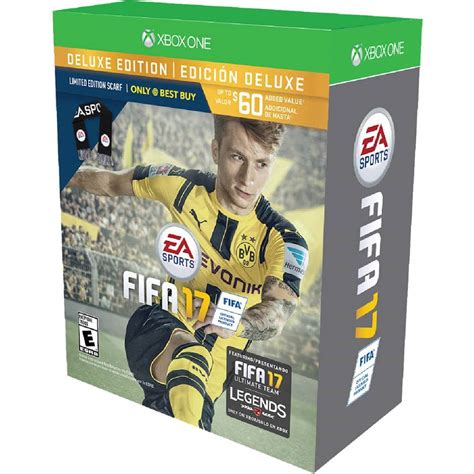 Best Buy Fifa 17 Scarf Bundle Deluxe Edition Xbox One Xb1 Fifa Gold Bundle