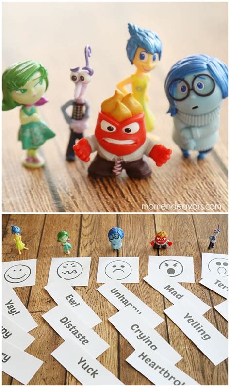 Printable Emotions Sorting Game Inspired By Disney Pixars Inside Out