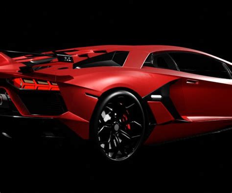 Artstation Lamborghini Aventador 770 Hp Game Ready Low Poly Model