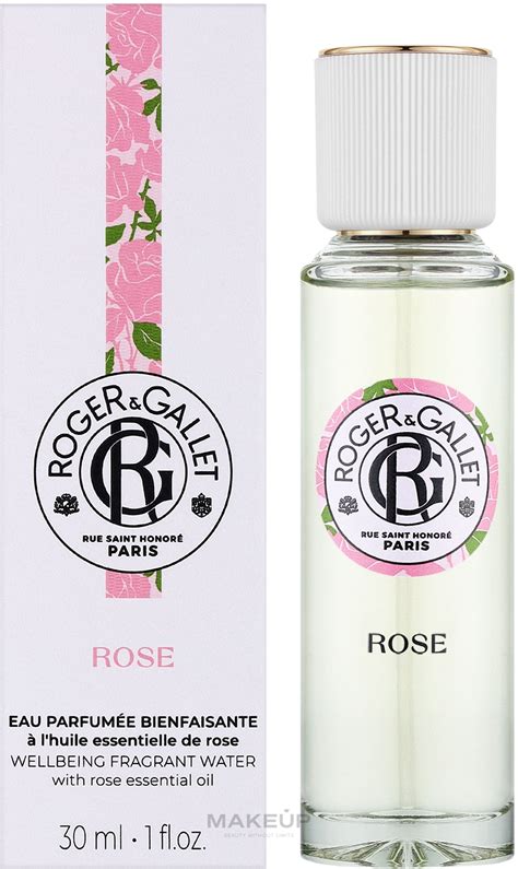 Roger Gallet Rose Wellbeing Fragrant Water Fragrant Water Makeup Uk