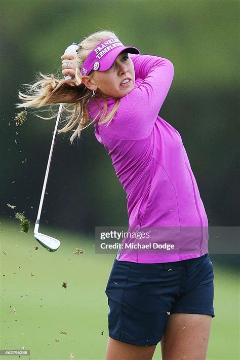 Jessica Korda Of Usa Hits An Approach Shot On The 10th Hole During Photo D Actualité Getty