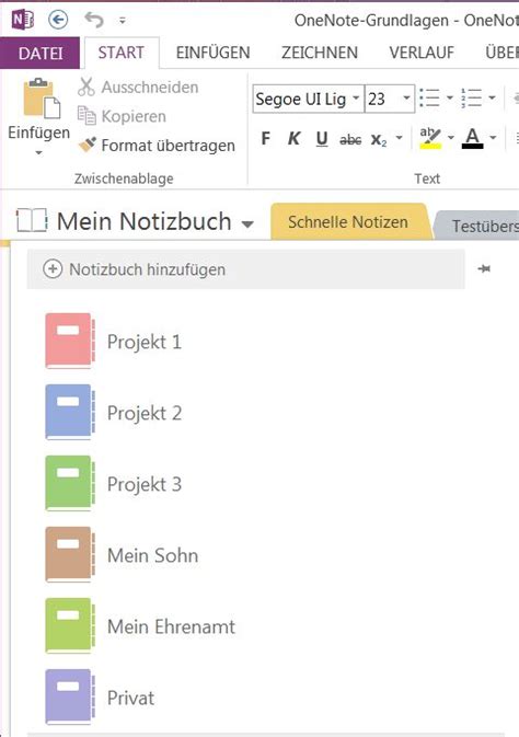 Effizient Arbeiten Mit Onenote Erste Schritte Effizientdabei