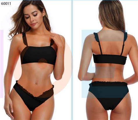 Rioe Plain Microfiber Bralette Bikini Set Size Xl Xxl At Rs In Delhi Id