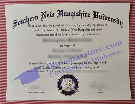 Where Can I Order Southern New Hampshire University Diploma