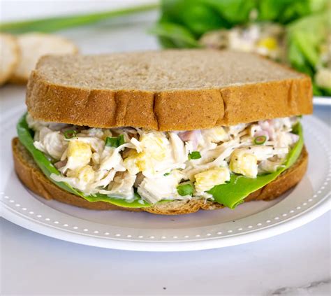 Hawaiian Chicken Salad - for Sandwiches and Lettuce Wraps! | Babaganosh