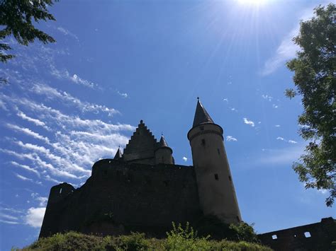 Vianden Castle - Tassie Devil Abroad