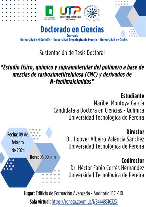 Primera Sustentaci N De Tesis Doctoral En Ciencias Gesti N De La