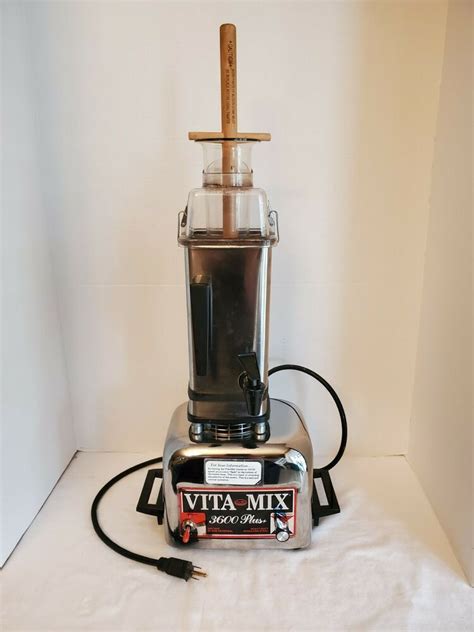 Vitamix 3600 Plus Blender Stainless Steel For Sale Online Ebay