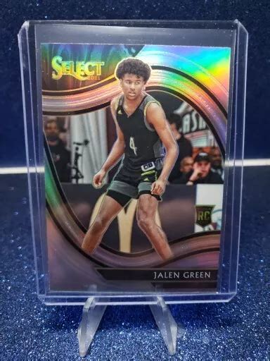 Jalen Green Panini Chronicles Select Draft Picks Argent Prizm