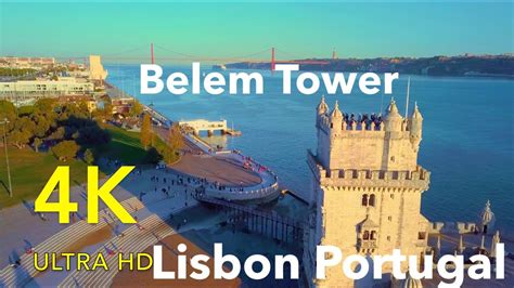 Belem Tower In Lisbon Portugal In 4k Ultra Hd Youtube