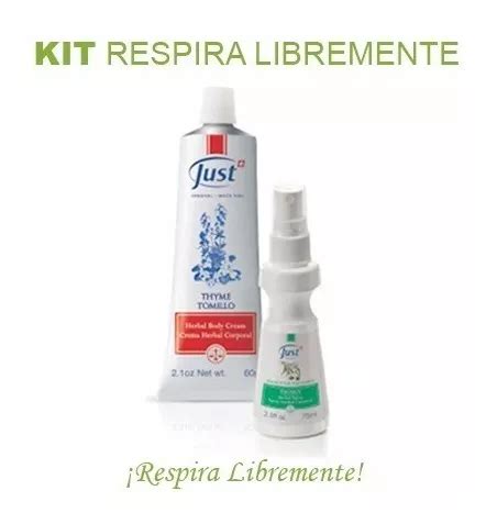 Kit Eucasol 75ml crema Tomillo 96g Just Respira Libremente Envío gratis