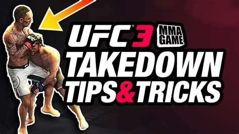 UFC 3 TIPS TRICKS NEW TAKE DOWN Positions YouTube