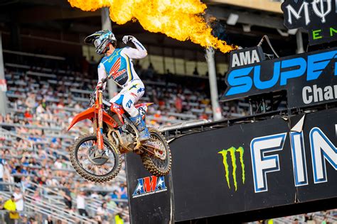 Chase Sexton And Hunter Lawrence Take Atlanta Supercross Victories Au Motorcycle