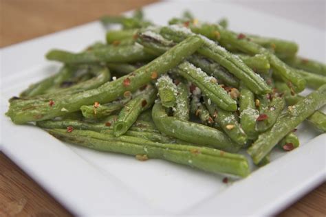 Roasted Fresh Green Beans Recipe Parmesan Garlic Divas Can Cook