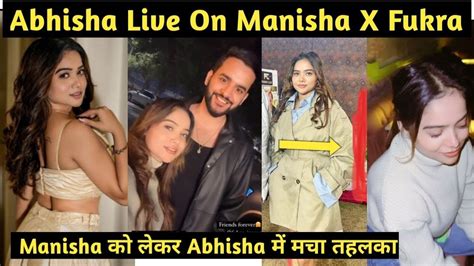 Abhisha Live On Manisha Rani New Car X Abhishek Malhan Aka Fukra Insaan