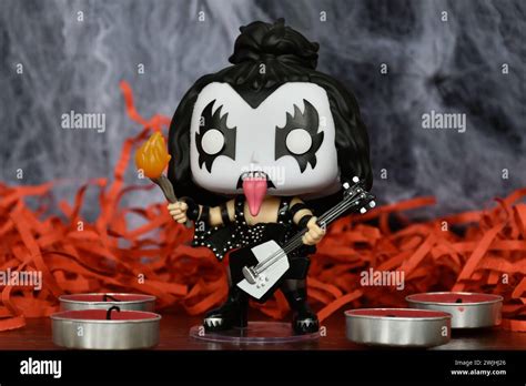 Funko Pop Action Figure Of Famous Musician Showman Gene Simmons The