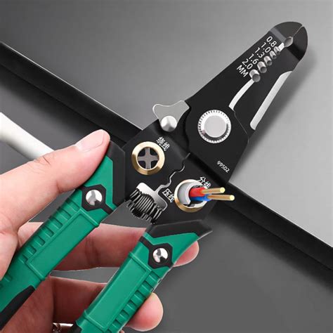 Manooby Crimper Cable Cutter Adjustable Automatic Wire Stripper