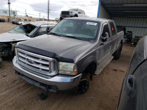 1ftnw21f43ea15272 2003 Ford F250 Super Duty On Copart