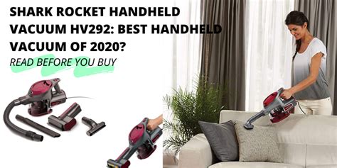 Shark Rocket Handheld Vacuum HV292 Best Handheld Vacuum Of 2021